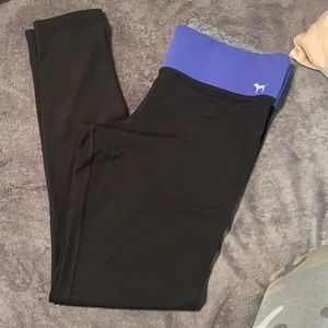 Pink reversible leggings medium